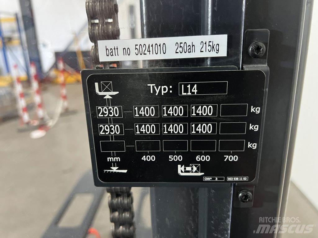 Linde L14 Staplare-led