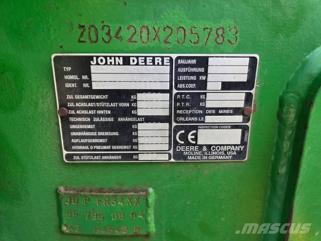 John Deere 3420 Redskapsbärare för lantbruk