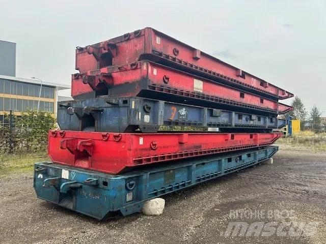 Mafi 100 Ton Låg lastande semi trailer