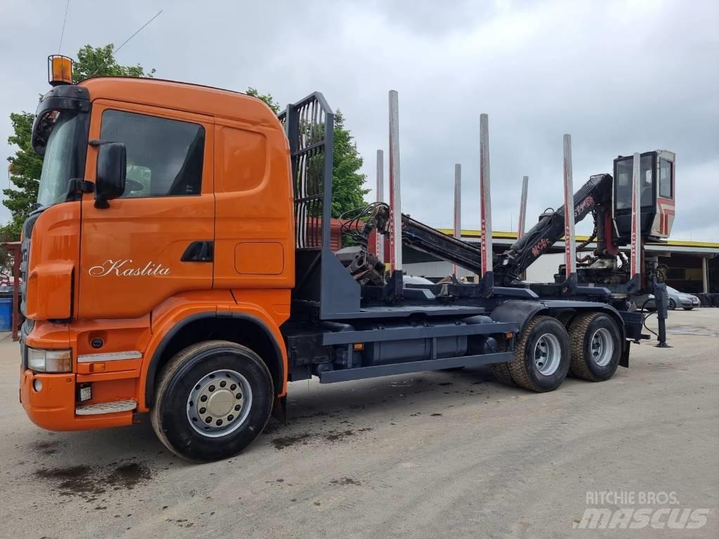 Scania R 580 Timmerbilar
