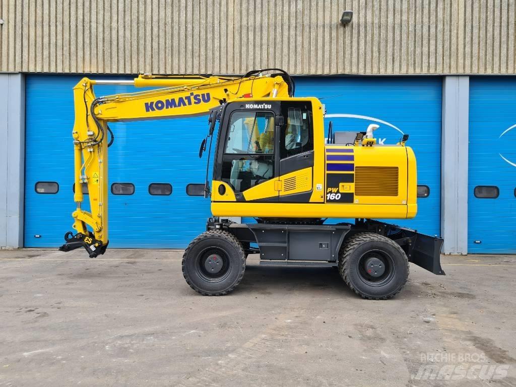 Komatsu PC 160 LC Bandgrävare