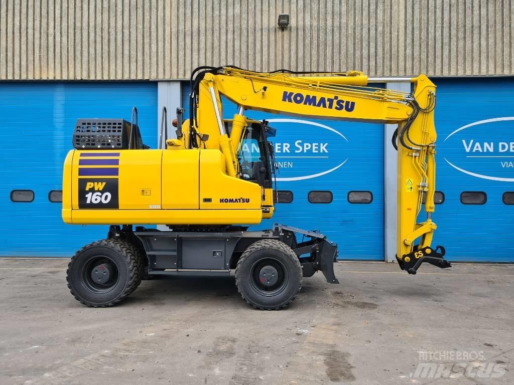 Komatsu PC 160 LC Bandgrävare