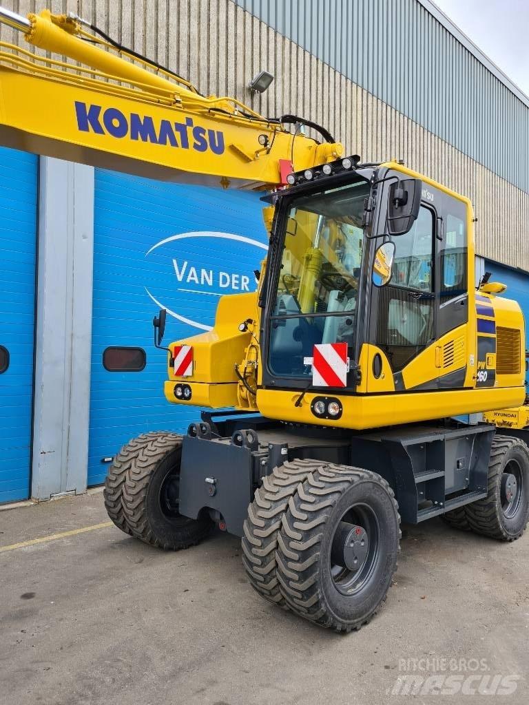 Komatsu PC 160 LC Bandgrävare