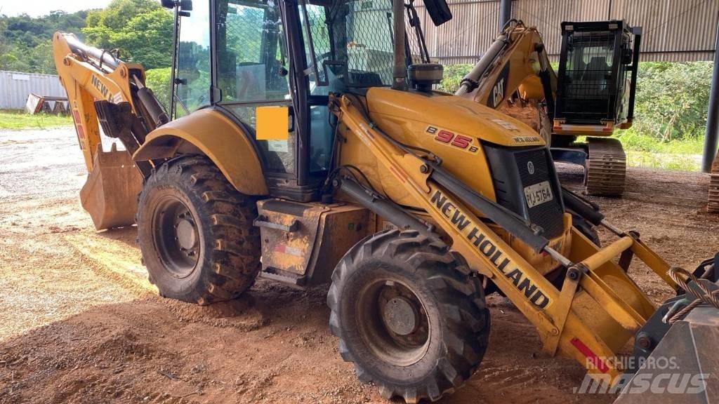 New Holland B 95 B Grävlastare