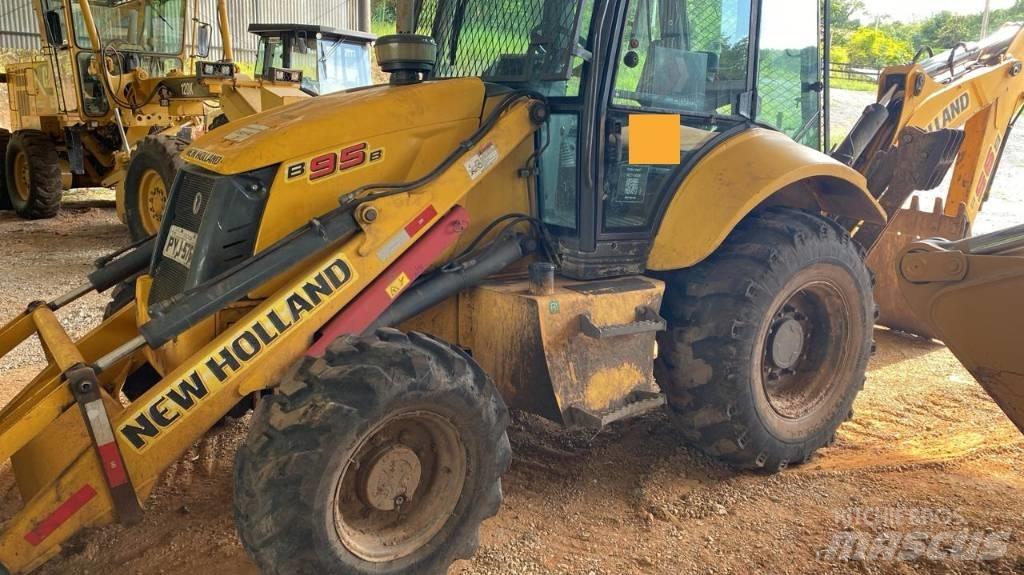 New Holland B 95 B Grävlastare