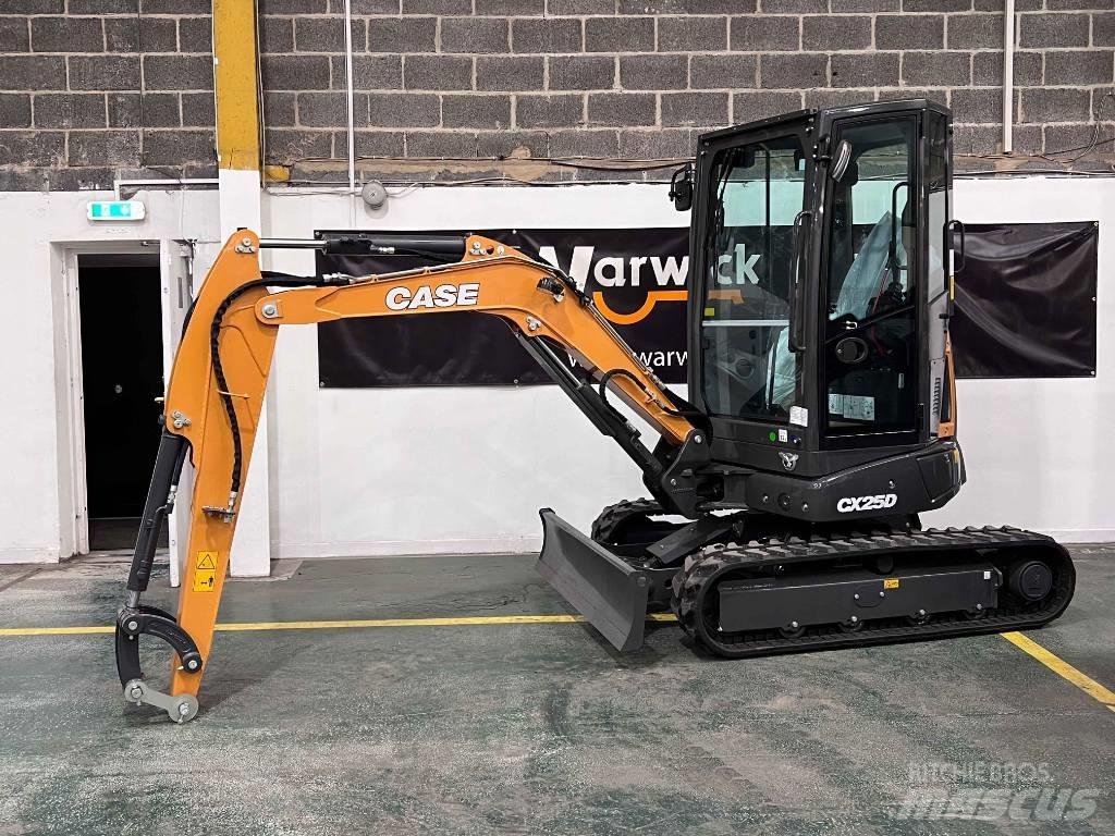 CASE CX 25 D Minigrävare < 7t