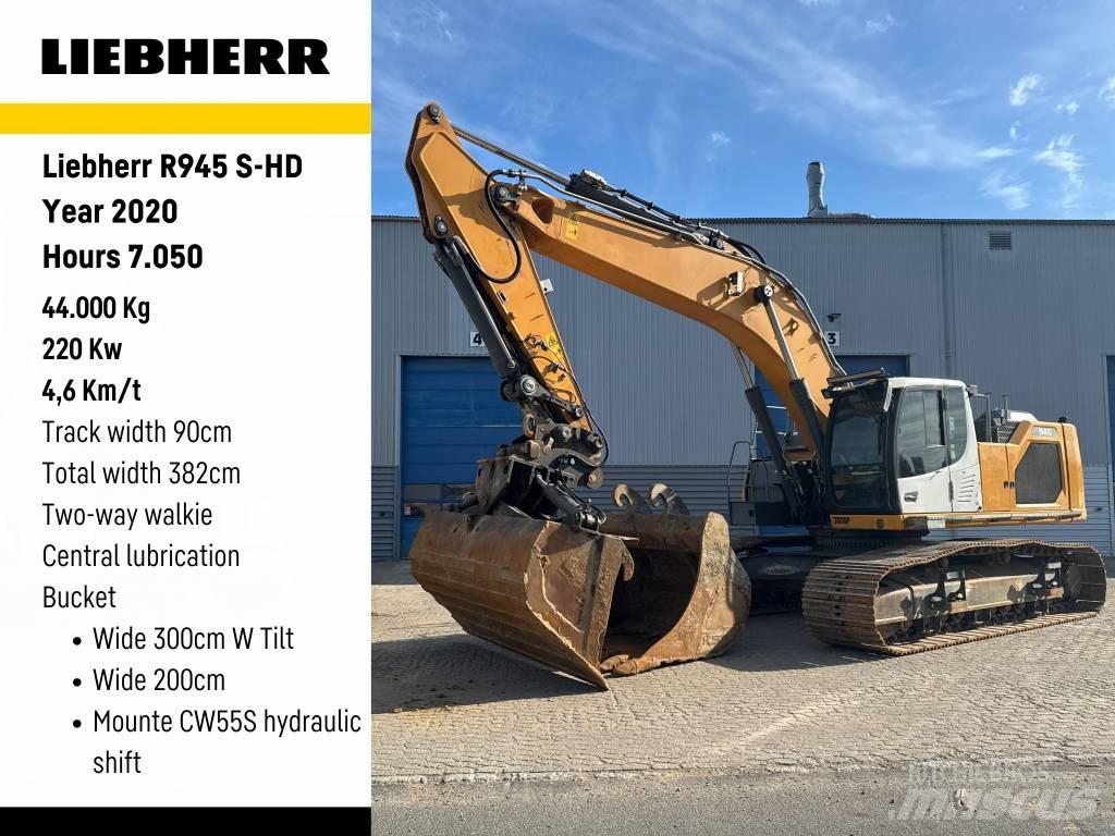 Liebherr R945 Bandgrävare