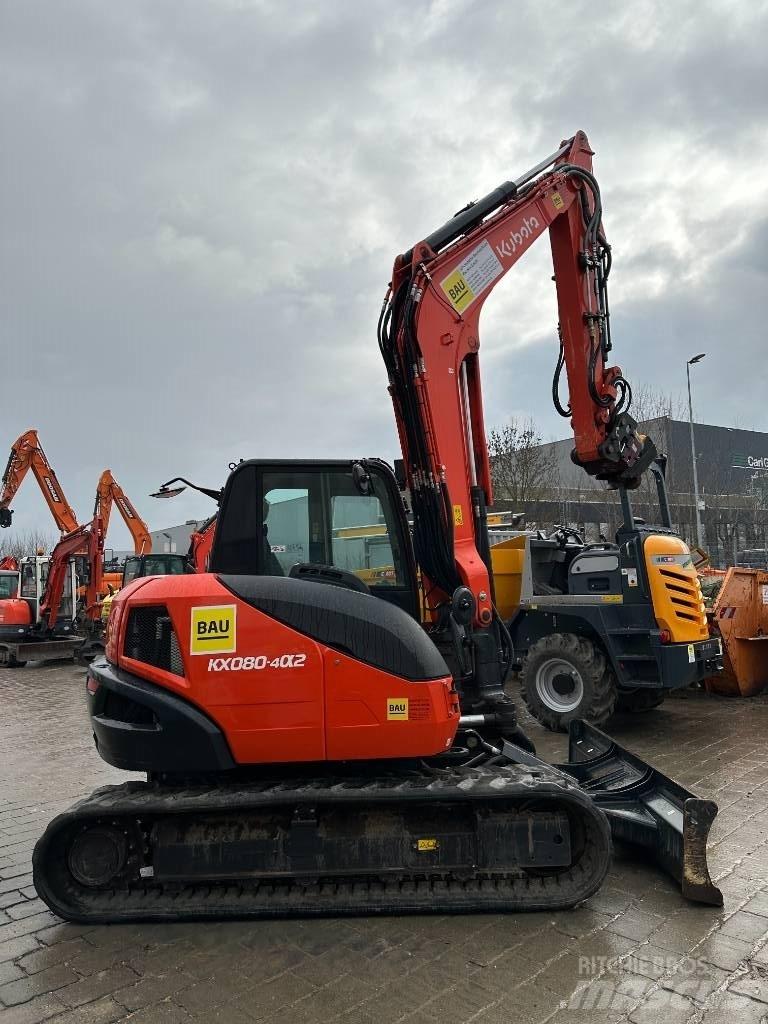 Kubota KX 080-4 Midigrävmaskiner 7t - 12t