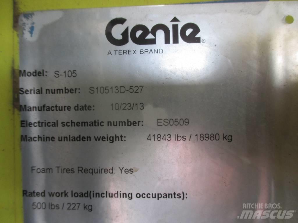 Genie S 105 Teleskop bomliftar