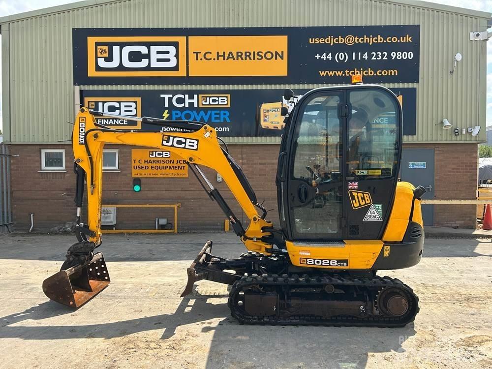 JCB 8026 CTS Minigrävare < 7t