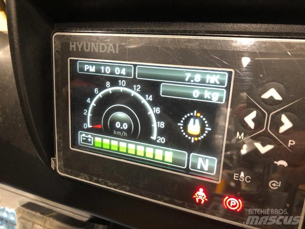 Hyundai 35B-9U Elmotviktstruckar