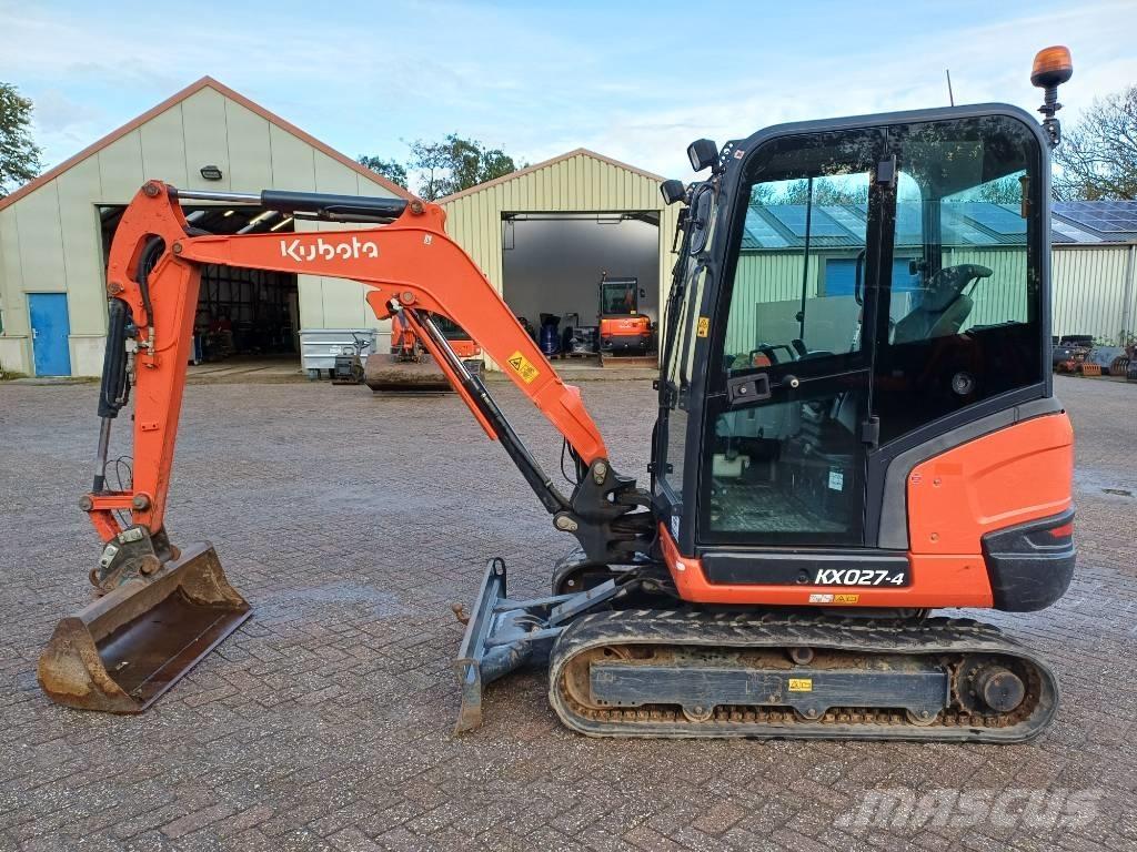 Kubota KX027-4 Minigrävare < 7t