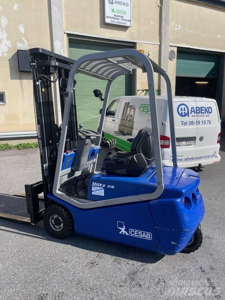 Cesab Blitz 316 Elmotviktstruckar