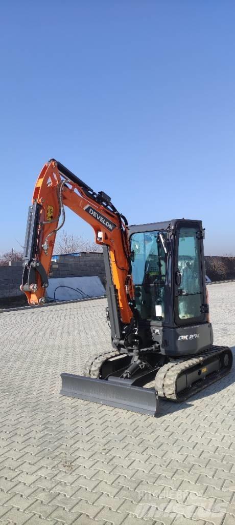 Develon DX 27 Z-7 Minigrävare < 7t
