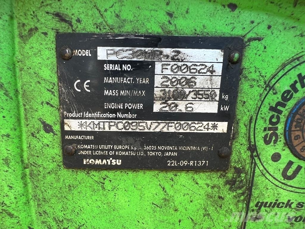 Komatsu PC 30 MR-2 Minigrävare < 7t