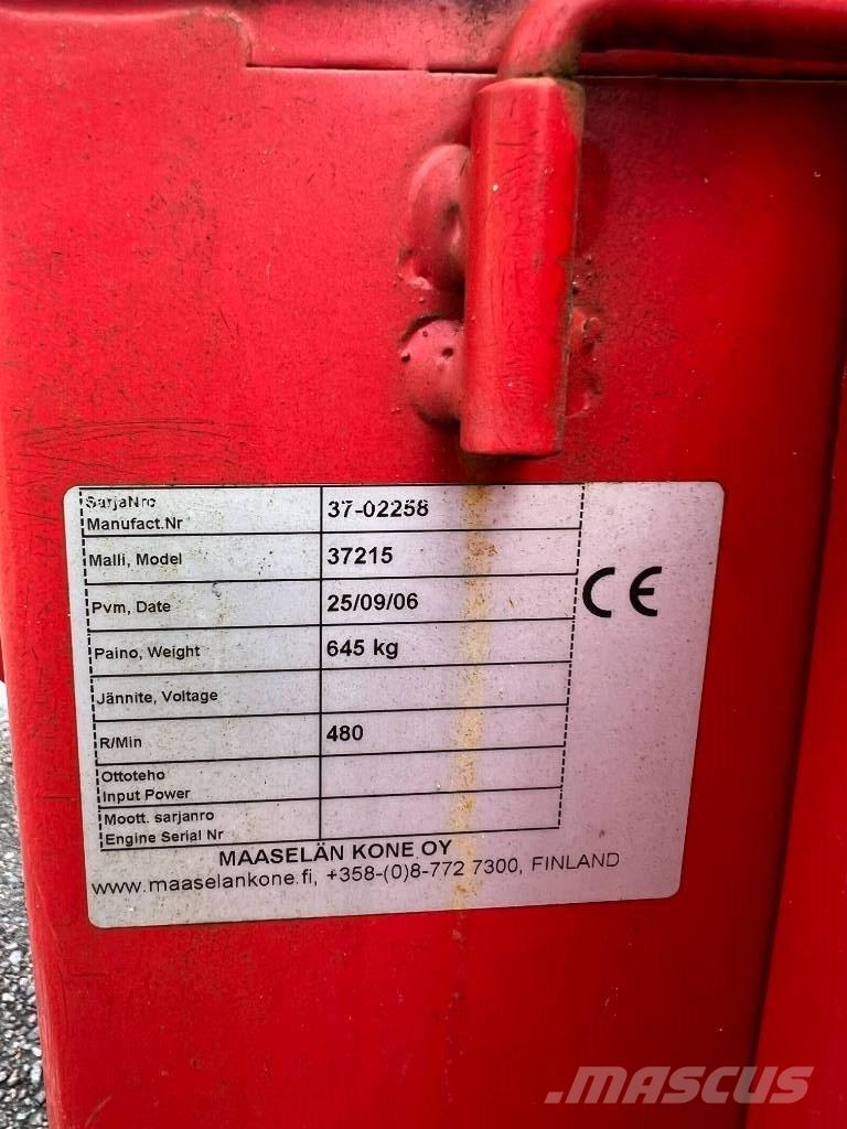 Hakki Pilke 1X37 Vedklyvar och vedkapar