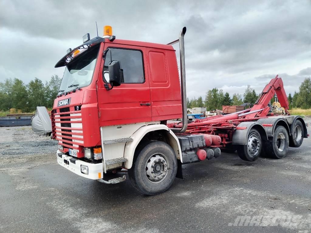 Scania 143 H Lastväxlare/Krokbilar
