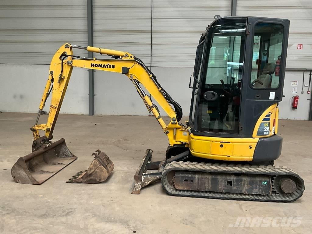 Komatsu PC 26 MR-3 Minigrävare < 7t