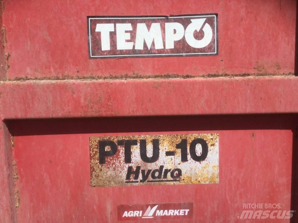 Tempo PTU-10 Hydro Fast- och kletgödselspridare