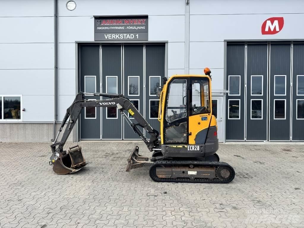 Volvo ECR 28 Minigrävare < 7t