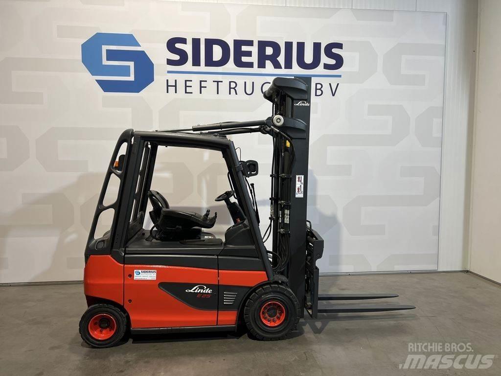 Linde E25-01 Elmotviktstruckar