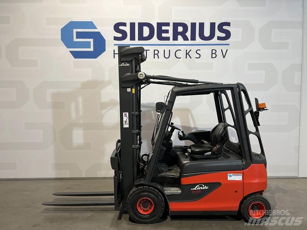 Linde E25-01 Elmotviktstruckar