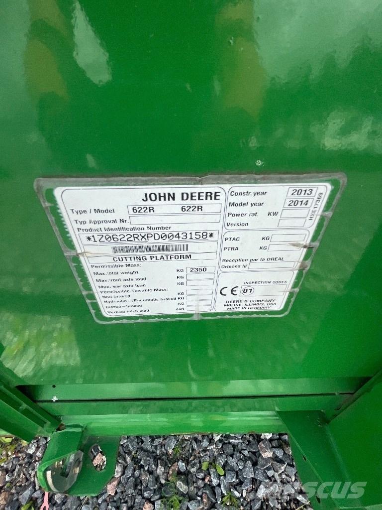 John Deere 622R Skärbord