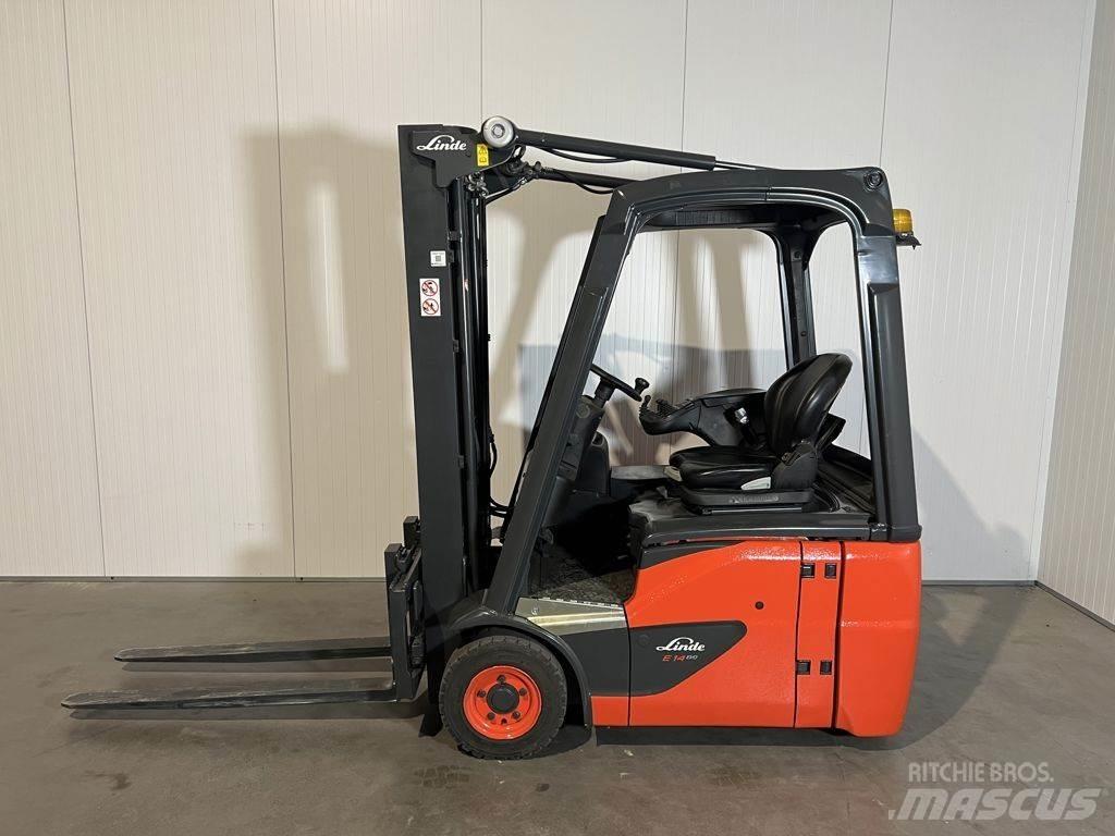Linde E14-02 Elmotviktstruckar