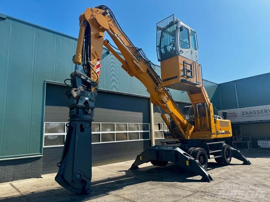 Liebherr A 924 C Avfalls / industri hantering