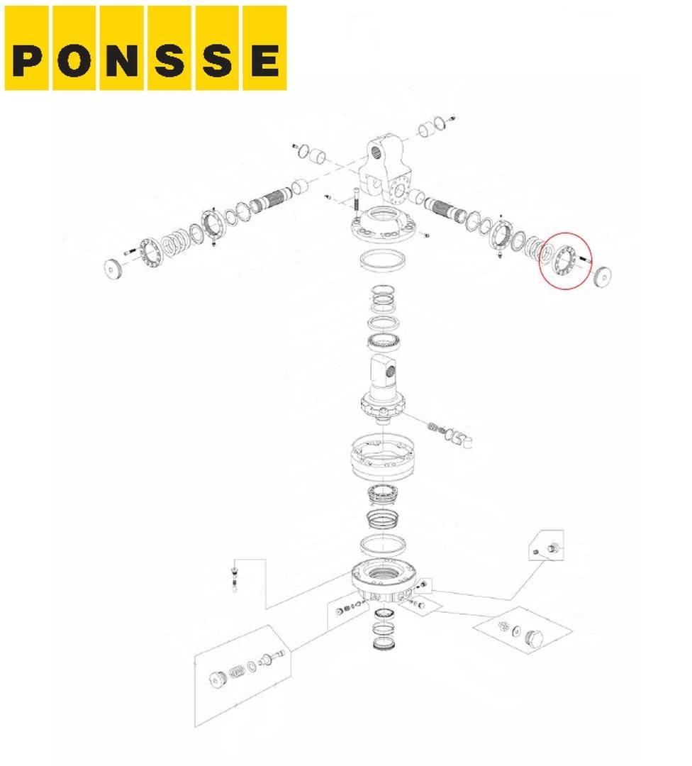 Ponsse 0060881 Skotarkranar