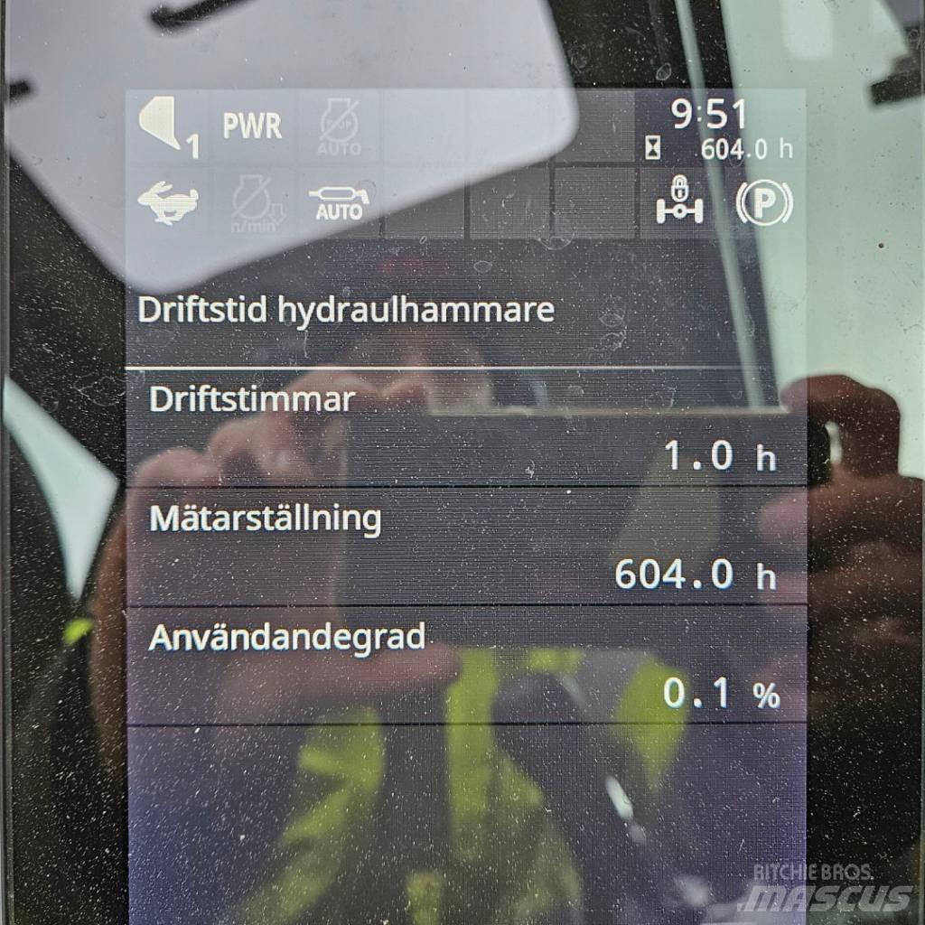 Hitachi ZX 135W Hjulgrävare