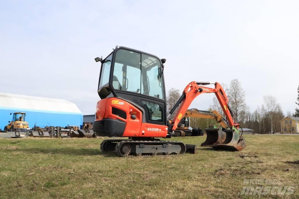 Kubota KX019-4 Minigrävare < 7t
