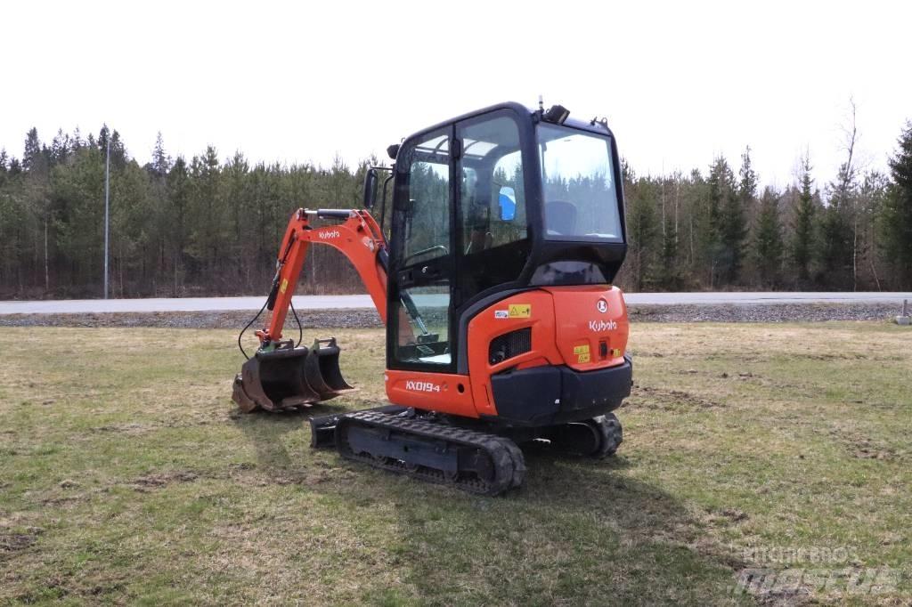 Kubota KX019-4 Minigrävare < 7t