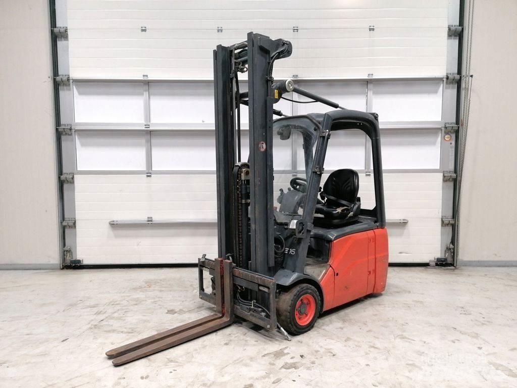 Linde E16C-00 Elmotviktstruckar