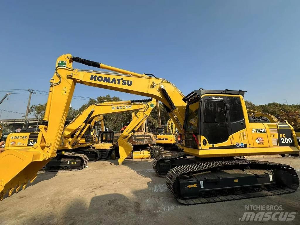 Komatsu PC 200 Bandgrävare