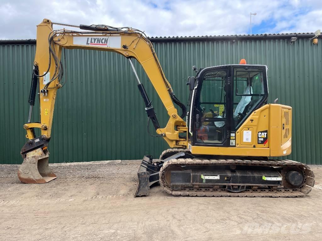 CAT 308 Midigrävmaskiner 7t - 12t