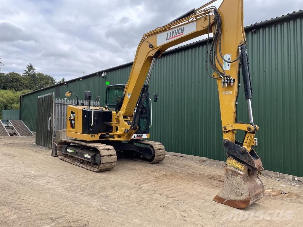 CAT 308 Midigrävmaskiner 7t - 12t