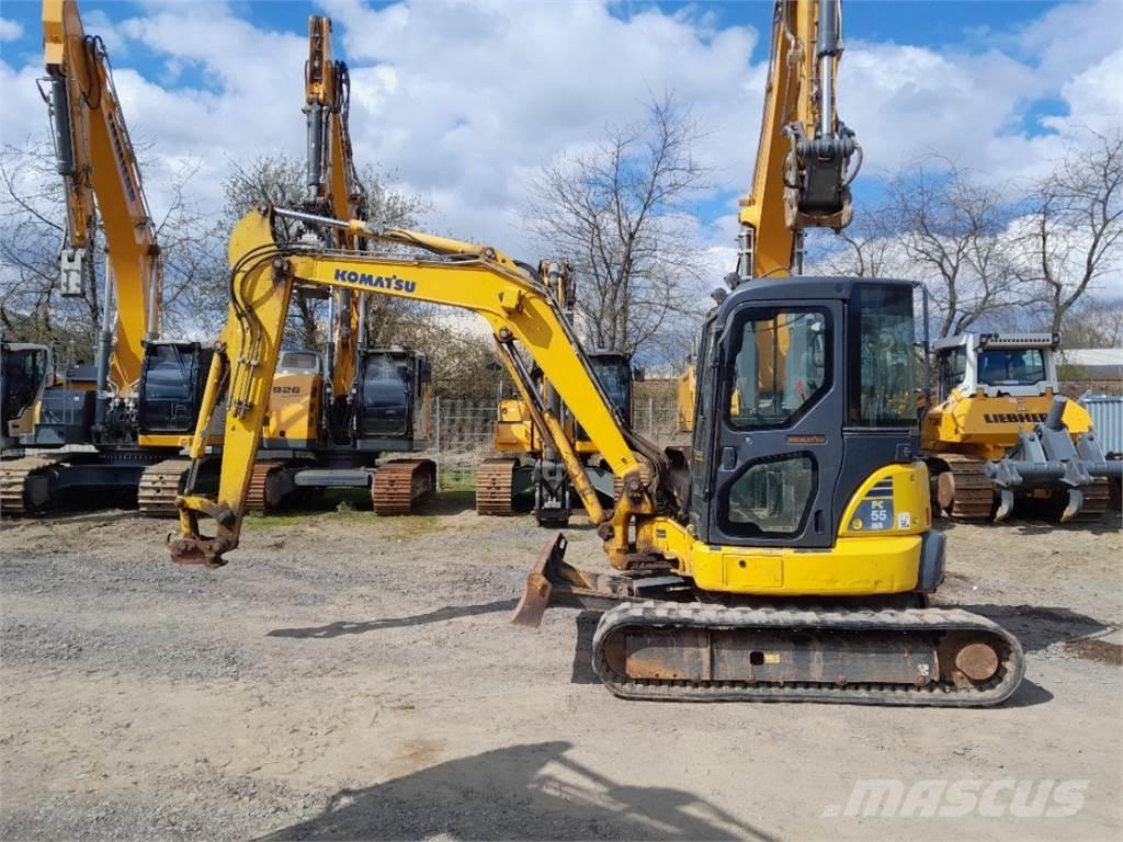 Komatsu PC55MR-3 Minigrävare < 7t