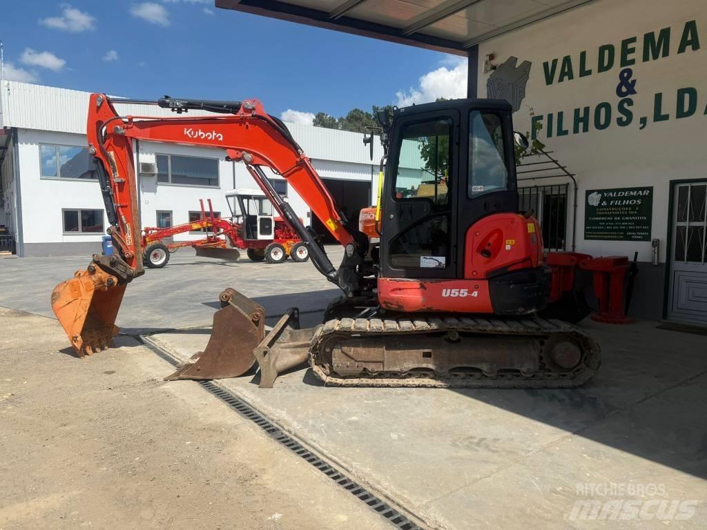 Kubota U 55-4, U55 Minigrävare < 7t