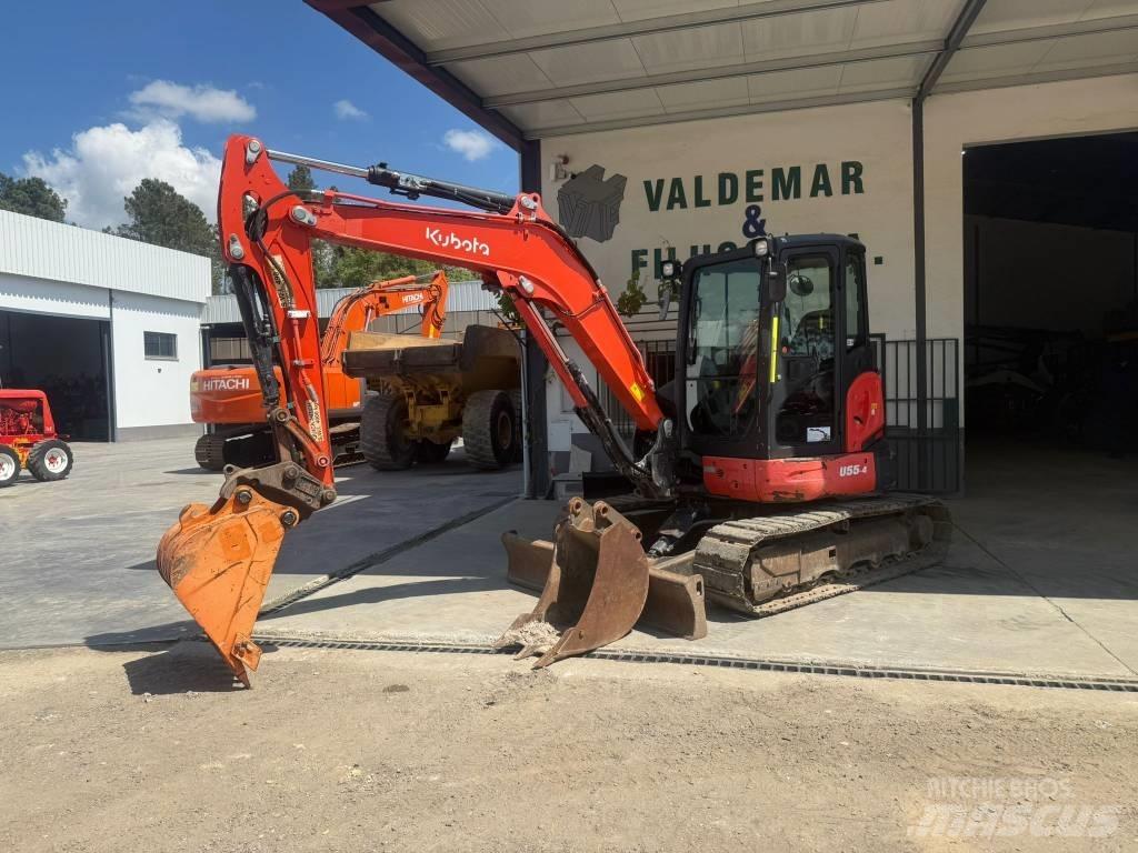 Kubota U 55-4, U55 Minigrävare < 7t
