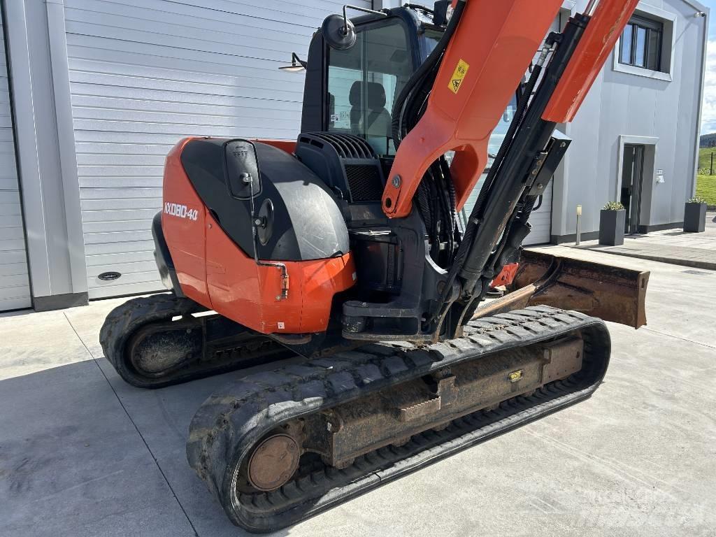 Kubota KX 080-4 Midigrävmaskiner 7t - 12t