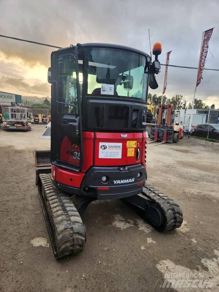 Yanmar vio38-6 Minigrävare < 7t