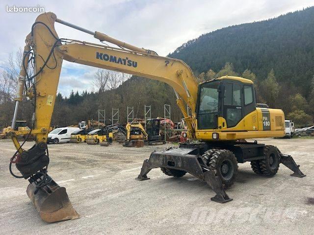 Komatsu PW 180 Hjulgrävare