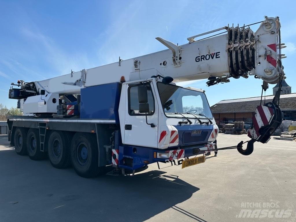 Grove GMK 4080-1 Allterrängkranar