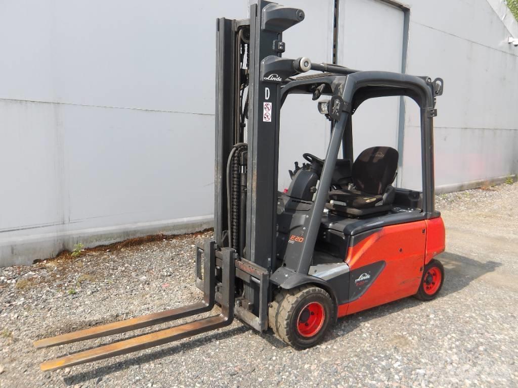 Linde E20 PL EVO Elmotviktstruckar