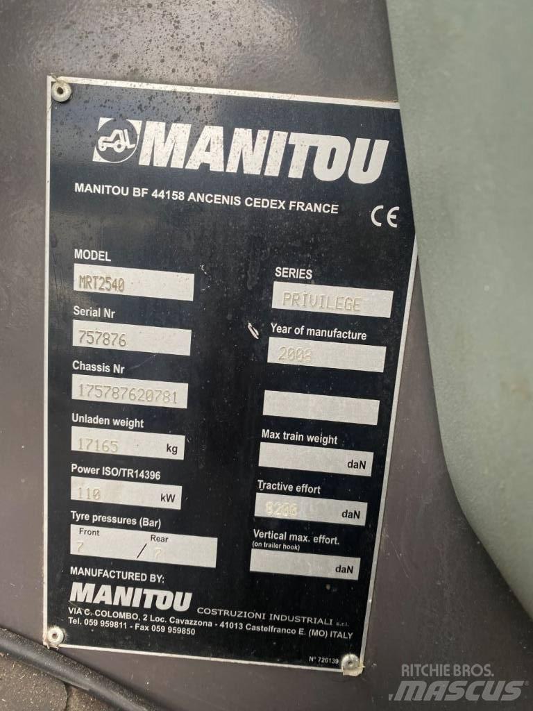 Manitou MRT 2540 Teleskoplastare