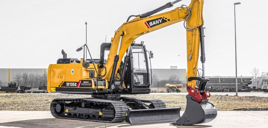 Sany SY135C Bandgrävare