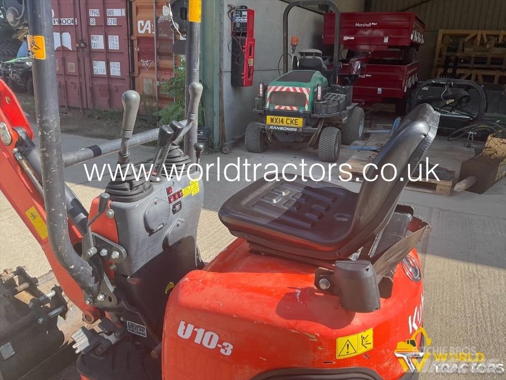 Kubota U 10-3 Minigrävare < 7t