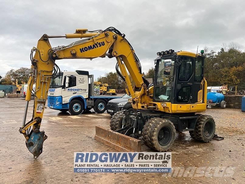 Komatsu PW 98 MR-11 Hjulgrävare