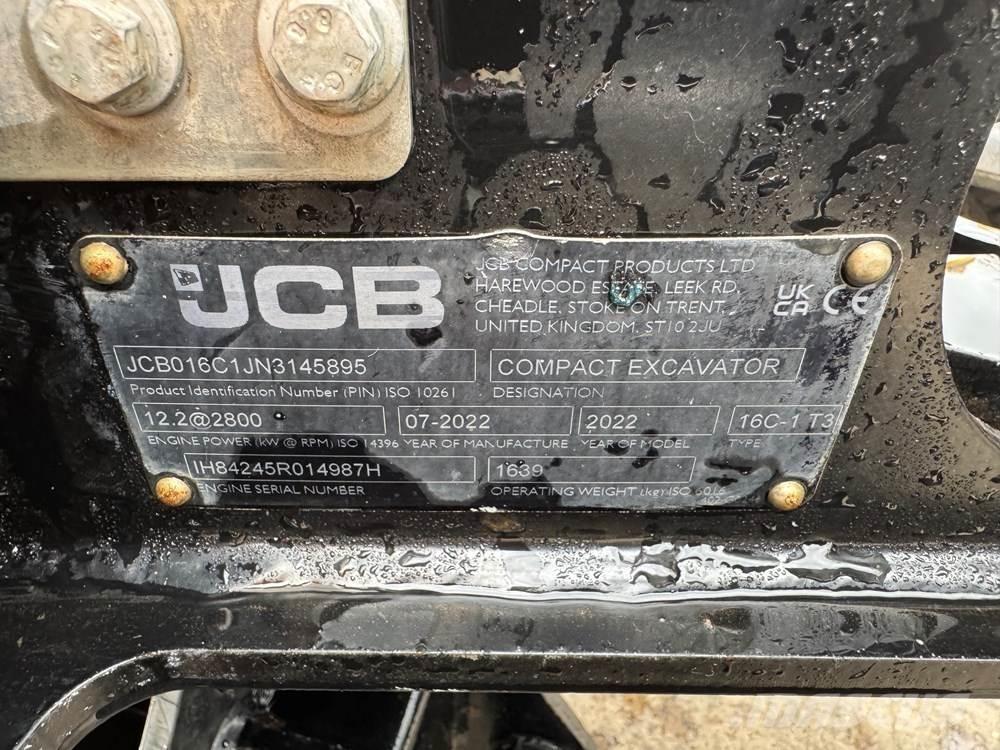 JCB 16C-1 Minigrävare < 7t